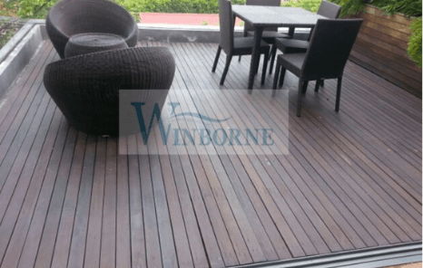 Deck Area Waterproofing service in progress