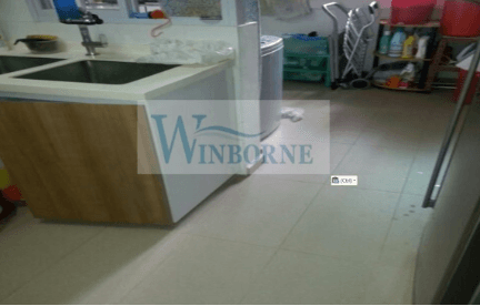 Kitchen Waterproofing service in progress